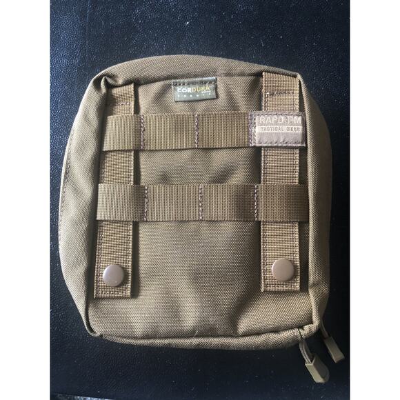 Cordura Rapdom T435 Tactical Attachment Pocket Storage EMT Pouch Excellent Cond - Picture 1 of 11